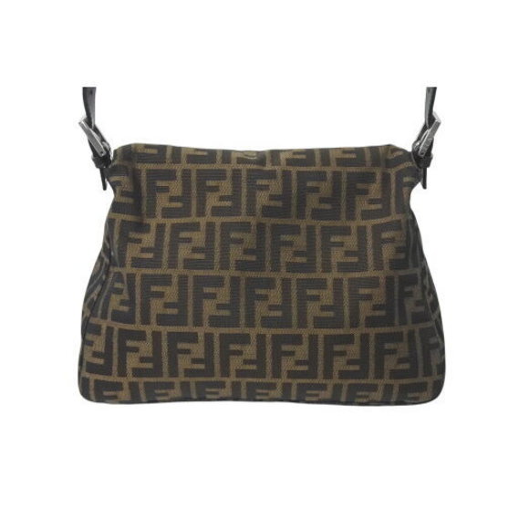 Fendi Mamma Bag Shoulder brown Bucket Leather Zucca - Picture 3 of 8
